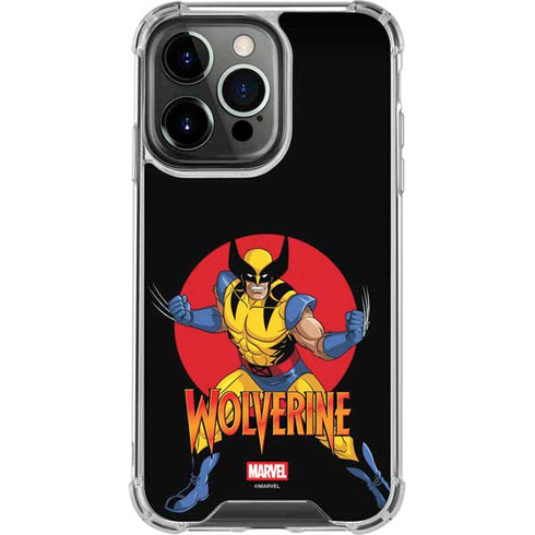 Marvel X-Men Wolverine iPhone 15 Pro Max Clear Case